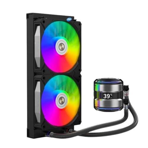 Radiateur liquide CPU 240mm RGB noir de Simpletek
