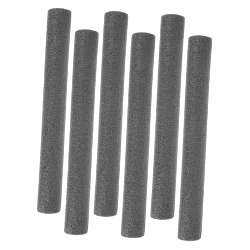Milisten 6pcs Trampoline Foam Covers Protective Padding for Enclosure Poles Soft Safe Black Foam Tubes for Trampoline Replacement Parts Enhancing Safety and Fun