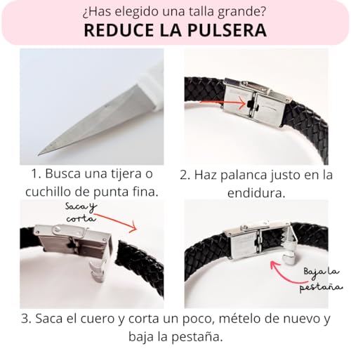 Variante de D.CORAZÓN ARTESANÍA HECHO A MANO pulseras personalizadas MODELO TALY