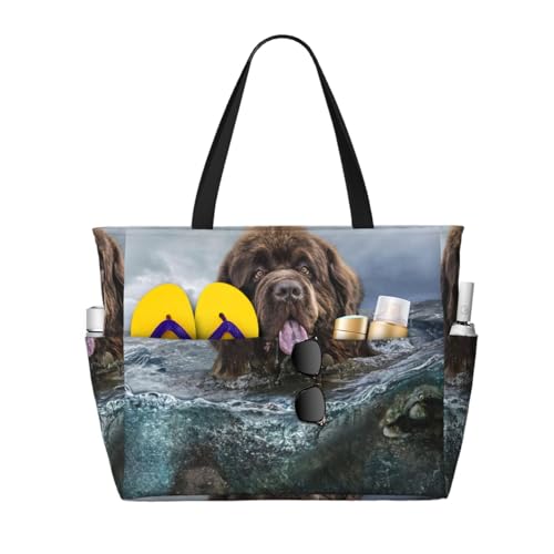 Sac bandoulière Terre-Neuve : fini le manque de place avec ce grand sac de plage