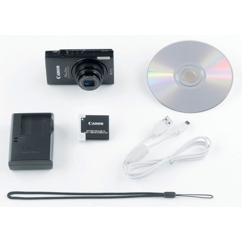 Image of Canon PowerShot ELPH 110 HS 16.1 MP CMOS Digital Camera with 5X Optical Image Stabilized Zoom 24mm Wide-Angle Lens and 1080p Full HD Video Recording (Black) (Old Model)