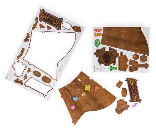 4D BUILD - Puzzle 3D Marvel - Maquette Avengers 142 Pièces - Gant de l’Infini Thanos Saga - Puzzle Adulte - Jeu de Construction à Collectionner - Jouet adulte - Jeu Enfant 12 ans et +