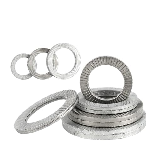 M3 M4 M5 M6 M8 M10 M12 M14 M16 M18~M42 ZtbNbV[ EFbW ɂݖh~ ϏՌ KXPbg 304/316 XeX| _Nbg(316 Stainless Steel,M36-1PCS)