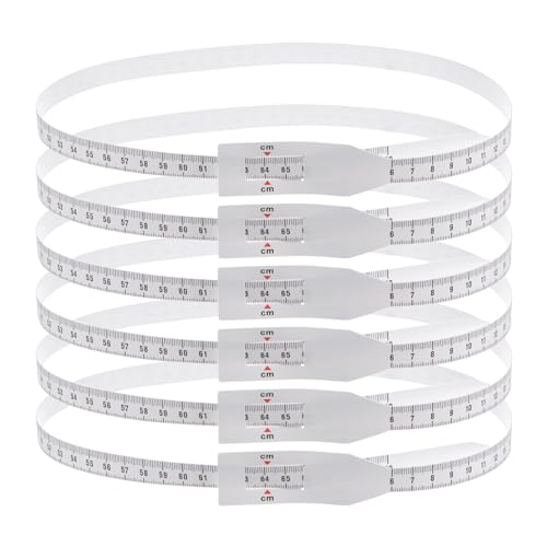 Cinta métrica de plástico flexible HARFINGTON de 70 cm, juego de 6 unidades de alta visibilidad