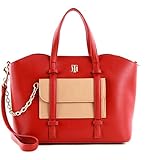 Diese Tasche von TOMMY HILFIGER ist ein echter Glücksgriff. Denn mit Ihr bekommen Sie nicht nur eine super stylische Schultertasche, sondern auch noch zwei verschieden große Kosmetiktaschen mit dazu. Hier treffen Sie eine wunderbare Wahl. Maße: 42 x 26 x 9 cm