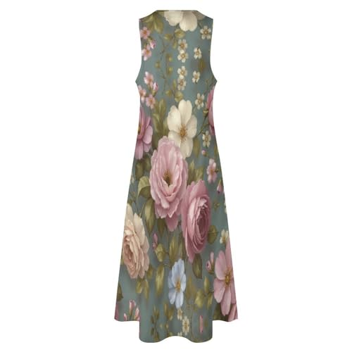 Robe lâche grande taille solution confort anti-chaleur col V
