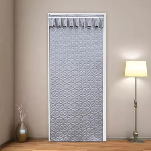 Couvre-porte coupe-vent à haute rétention de la chaleur en coton - 2
