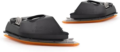 Miniatura 7 de Para Mercedes-Benz C300/C350/C63 AMG unidad de luz de marcador lateral 2008 09 10 2011 par lado del conductor y del pasajero para MB2554100,