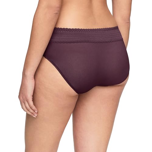 Image of Warner's Women's No Pinching No Problems Dig-free Comfort Waist With Lace Microfiber Hipster 5609j, Retired Colors