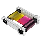 EVOLIS YMCKO RIBBON CASSETTE (R5F002AAA) 200 PRINT COLOR RIBBON COMPATIBLE IN THE EVOLIS ZENIUS PRINTER