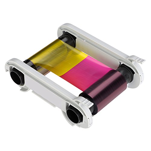 ID Card Printer Ribbon, 5 Panel, 300 DPI