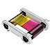EVOLIS YMCKO RIBBON CASSETTE (R5F002AAA) 200 PRINT COLOR RIBBON COMPATIBLE IN THE EVOLIS ZENIUS PRINTER