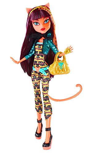Mattel Monster High CCB41 - Fatale Fusion Hybriden Cleo/Toralei, poupée