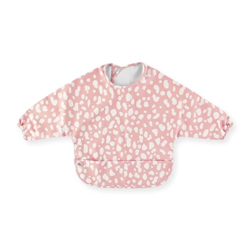 Ryan & Rose Cutie Bib Smock - Baby Smock Bib - Long Sleeve Bib Toddler Art Smock Smock Apron Toddler Bibs Baby Bib