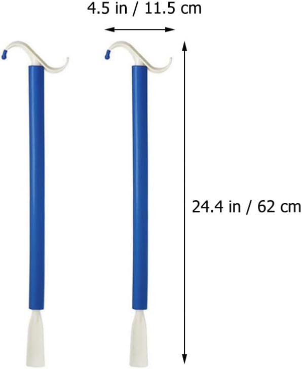 Ipetboom Elderly Sock Helper Dressing Aid Stick Shoehorn for Disabled Pregnant Women