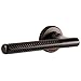 Baldwin L015112LMR Venetian Bronze Single Left Hand Estate Lever Minus Rosettes