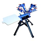 HayWHNKN Micro-Registration Silk Screen Printing Machine 4 C...