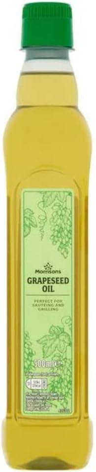 Morrisons Grapeseed Oil, 500 ml, Pack of 6