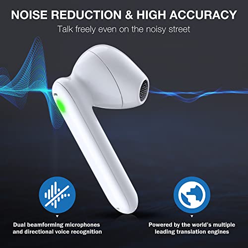 Timekettle Wt2 Edge/W3 Translator Device - Bidirection Simultaneous Translation, Language Translator Device With 40 Languages & 93 Accent Online, Translator Earbuds With App, Fit For Ios & Android #TOP2