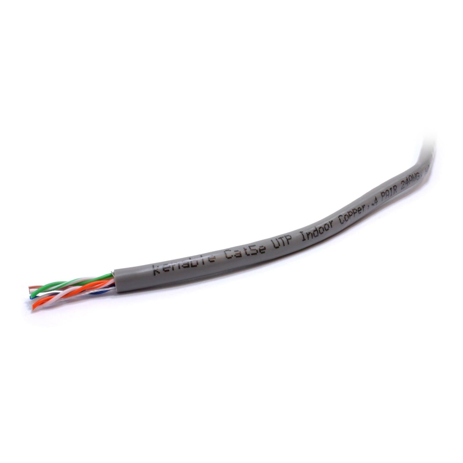 Cavo di rete Cat5e UTP Ethernet in rame massiccio bobina 24 AWG