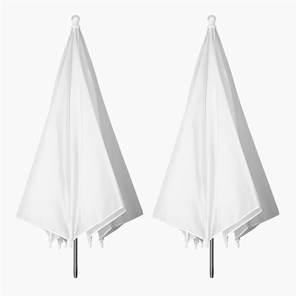 Ombrello professionale per fotografia, 83,8 cm, 84 cm, luce riflettente, luce bianca traslucida, morbida ombrello per video studio fotografico, 2 confezioni