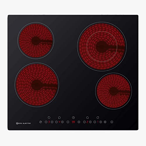 Eas Electric Smart Technology Vitrocerámica 60 Cm Emch200-4f 4 Zonas Control Táctil Por Zona Zona Doble 20cm Bloqueo Infantil 9 Niveles Tempori Eas Electric Smart Technology Vitrocerámica 60 Cm Emch200-4f 4 Zonas Control Táctil Por Zona Zona Doble 20cm Bloqueo Infantil 9 Niveles Tempori