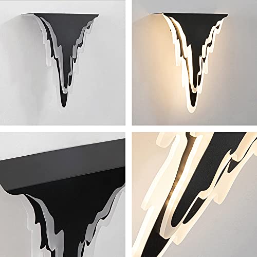 Lámpara de pared moderna de diseño creativo en cascada para tocador 6