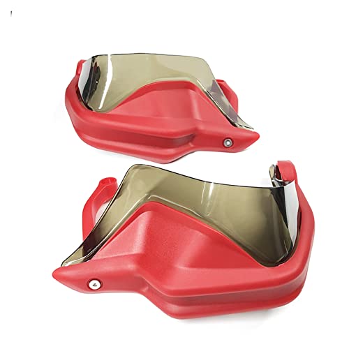 Protège mains moto BMW R1250GS Adventure 2020 déflecteur poignée rouge