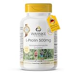 L-Prolin 500mg - Aminosäure - 60 Tabletten - hochdosiert & vegan | Warnke Vitalstoffe - Deutsche Apothekenqualität