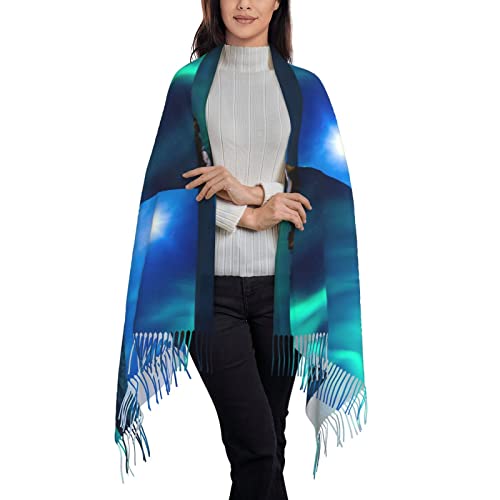 WURTON Italy Flag Women Pashmina Scarf Wrap Shawl, Mom Grandma Wife Girlfriend Holiday Gift2