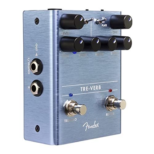 Fender Tre-Verb Digital Reverb/Tremolo Pedal, Stocking Stuffers, Guitar Accessories - image 3
