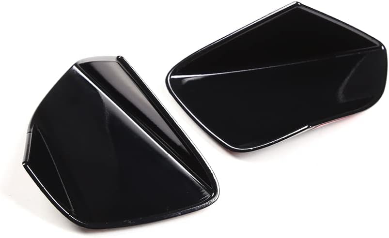 TINKI Car Door Handle Door Bowl Paint Scratch Protector Cover Compatible for Chevrolet Corvette C7 2014 2015 2016 2017 2018 2019 Car Outdoor Safety Decora Cover Trim Accessories (Glossy Black)