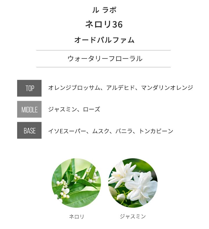 Amazon | [FIGATA]ミニ香水 3ml ロールオン 原材料(ルラボ ネロリ36 