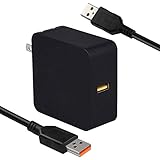 CHLOLMY 65W 20V 3.25A AC Charger Fit for Lenovo Yoga 700 700-11ISK 700-14ISK Yoga 900 900-13ISK 900-13ISK2 Yoga 3 Pro Yoga 4 Pro 80MK 80UE 80QD 80QE IdeaPad 700S Laptop Power Supply Cord