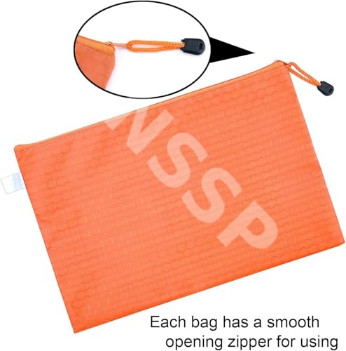 Image of Large Size Document Zip Bag /Pouch Multicolour (10, A3)