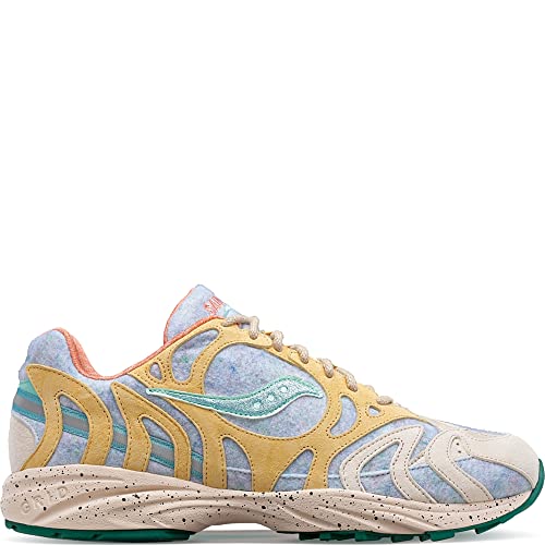 Saucony Grid Azura 2000 Felt Unisex 11 Grey | Multi, Grey / Multi, 13 Women/11 Men