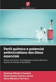 Perfil químico e potencial antimicrobiano dos óleos essenciais: Óleos essenciais: Cymbopogon citratus,Ocimum basilicum e Aniba rosaeodora