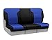 Coverking Custom Fit Front 40/20/40 Seat Cover for Select Chevrolet Silverado 2500/3500 HD Models - Neosupreme (Blue with Black Sides)