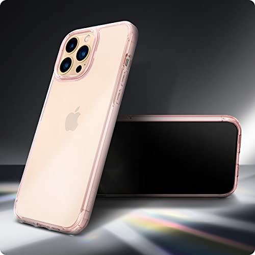 Image of Spigen Ultra Hybrid Back Cover Case for iPhone 13 Pro (TPU + Poly Carbonate | Rose Crystal)