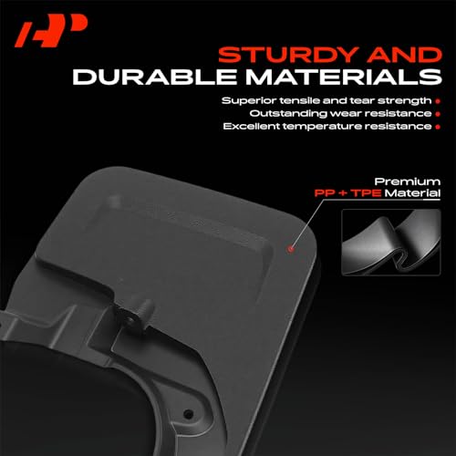 Image of A-Premium Mud Flaps Compatible with Toyota | for Toyota Tacoma 2023-2026 Pickup, No Drilling Required Mud Guards with Hardware Accessories, Set of 2 Front Side