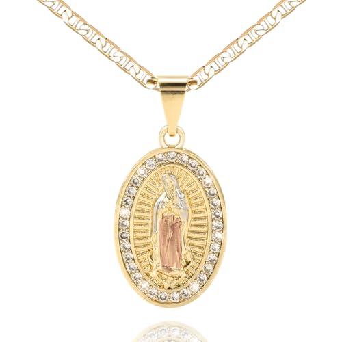 J&H DiaJuvelo Virgin Mary Necklace