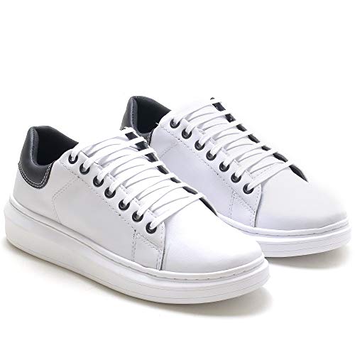 Tênis Casual Masculino Sola Alta Original Confort Almofadado