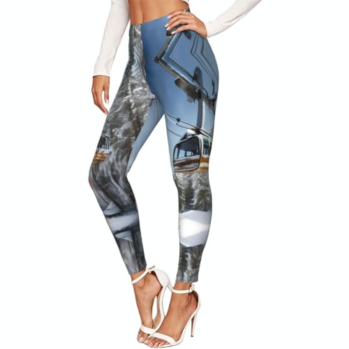 Leggings de invierno para mujer que protegen del frío con compresión suave