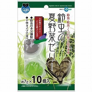 Amazon | マルカン 鈴虫の夏野菜ゼリー 7g×10個入 | インセクト