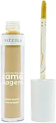 Corretivo Líquido Camuflagem Vizzela Amarelo 5g