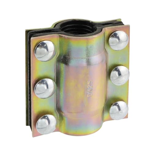 Antrader 1.3" Pipe Repair Clamp, Carbon Steel, 4" Leak Sealer Kit