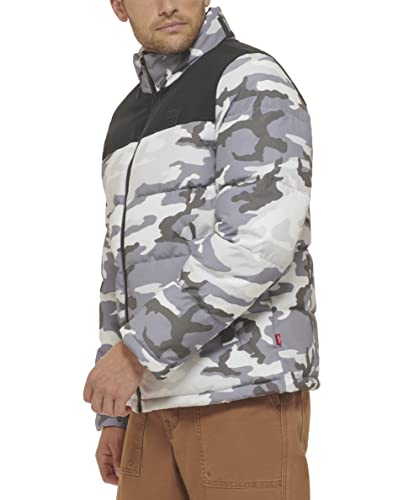 Image of Levi's Men's Arctic Cloth Retro Bubble Puffer Jacket