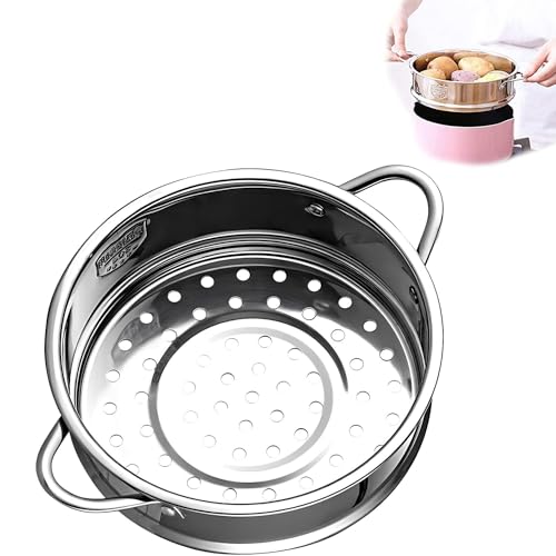 ysister Cesta de Vapor Inoxidable, Inserto de vaporizador de Acero Inoxidable, Vaporera Multiusos,...