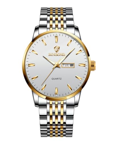 JOOEASI Men Watch Waterproof Wrist Watch Business Dress Watch wit...