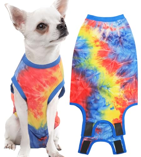 Uadonile Dog Surgery Recovery Suit for Men Women ADppR[֎pW[A^C_Cp[v (^C_Cu[AS (w12.2C`A12C`-14C`))
